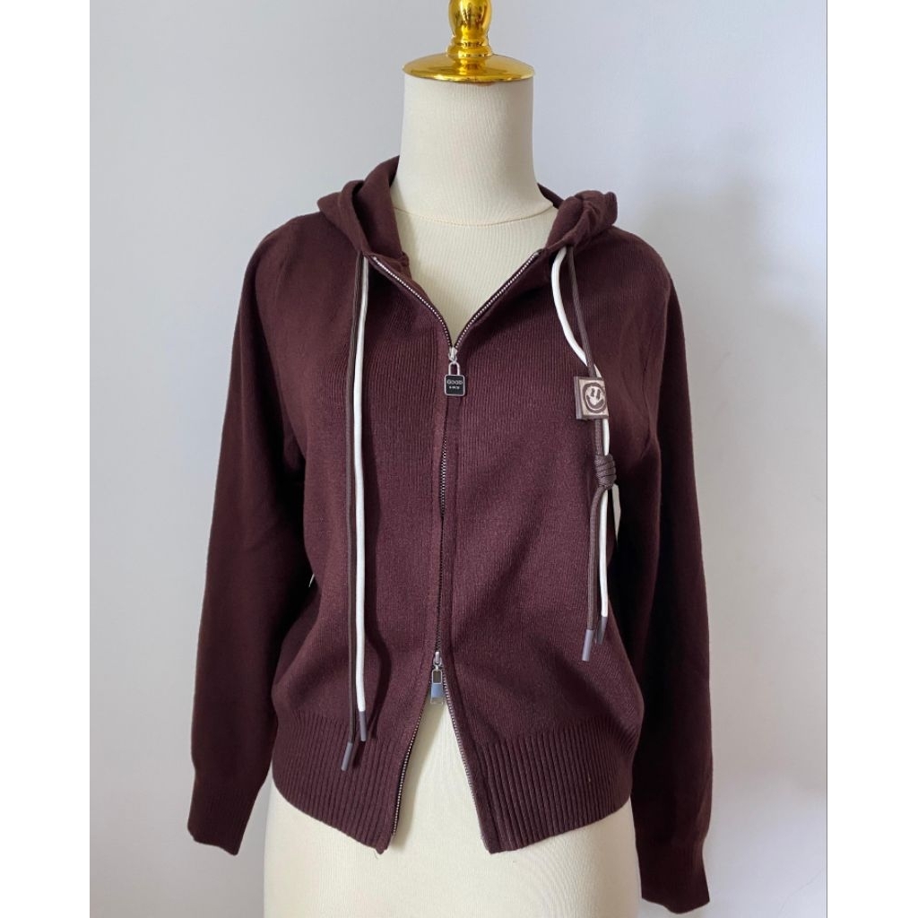 Kaniaa hoddie Zipper Korean Style