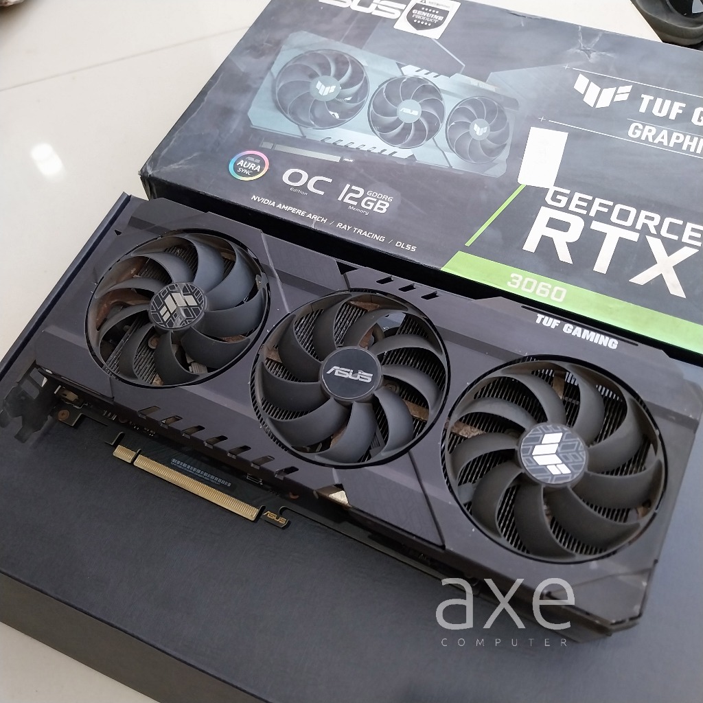 VGA Rtx 3060 12gb asus tuf fullset