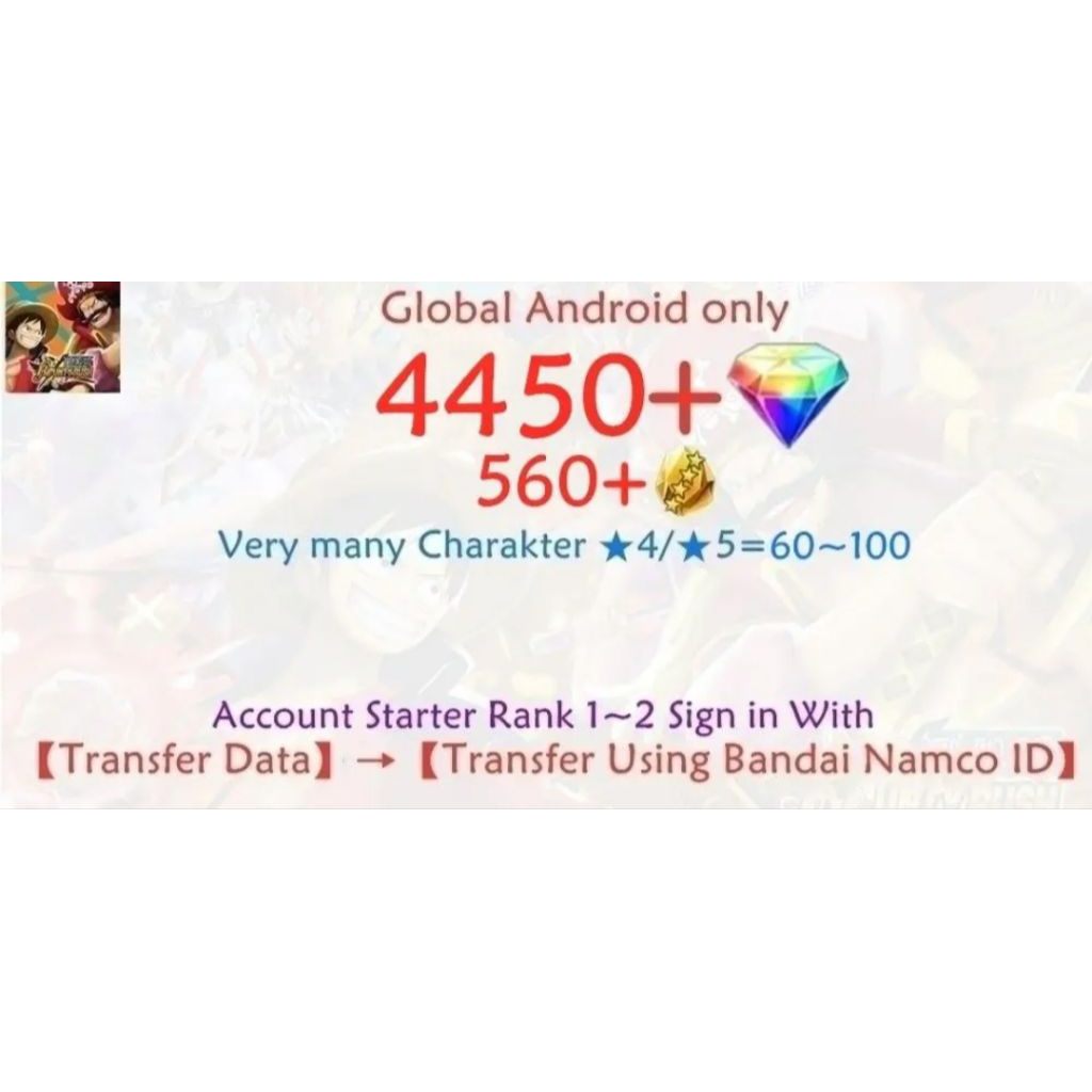 Akun OPBR ONE PIECE Bounty Rush-3