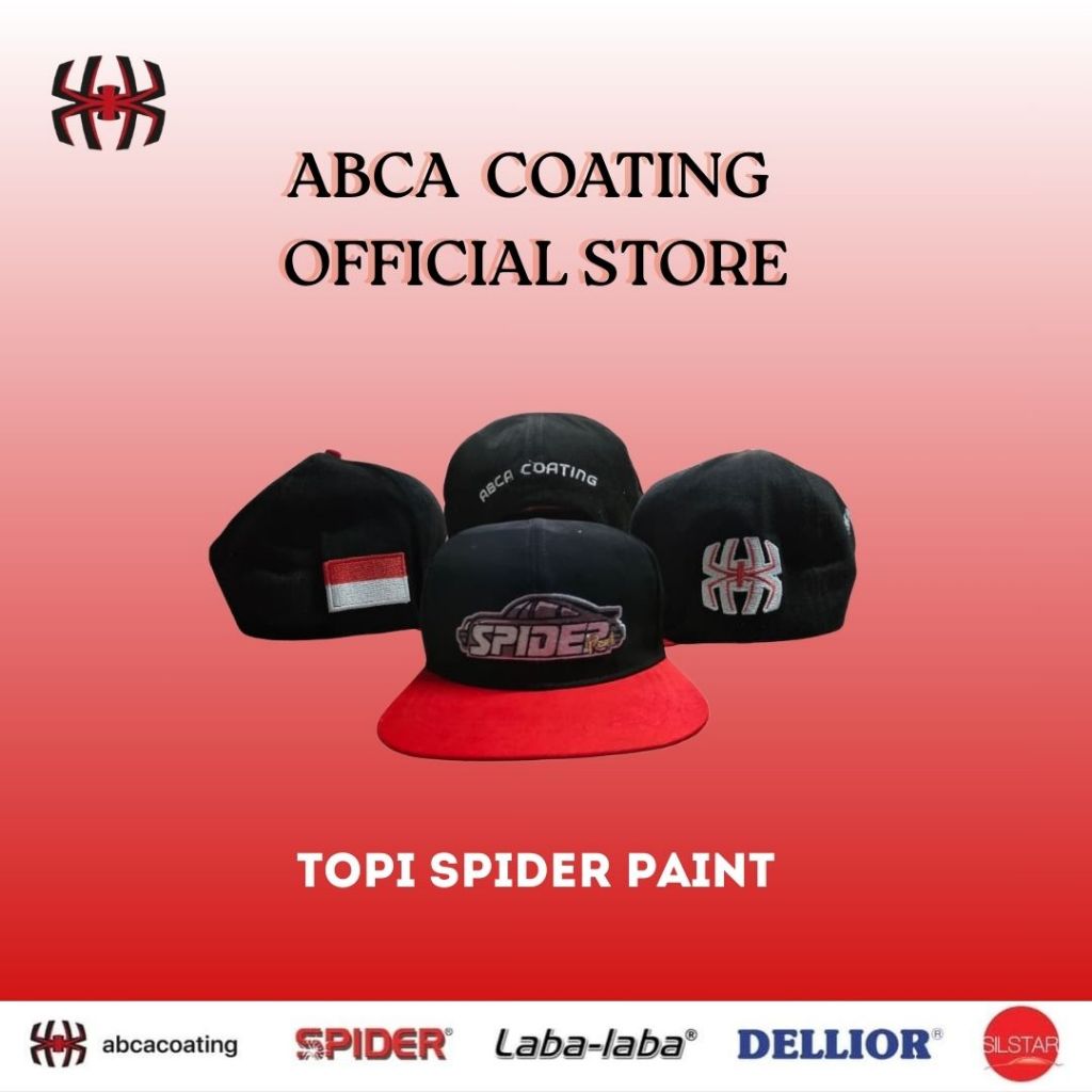 Topi Spider Paint