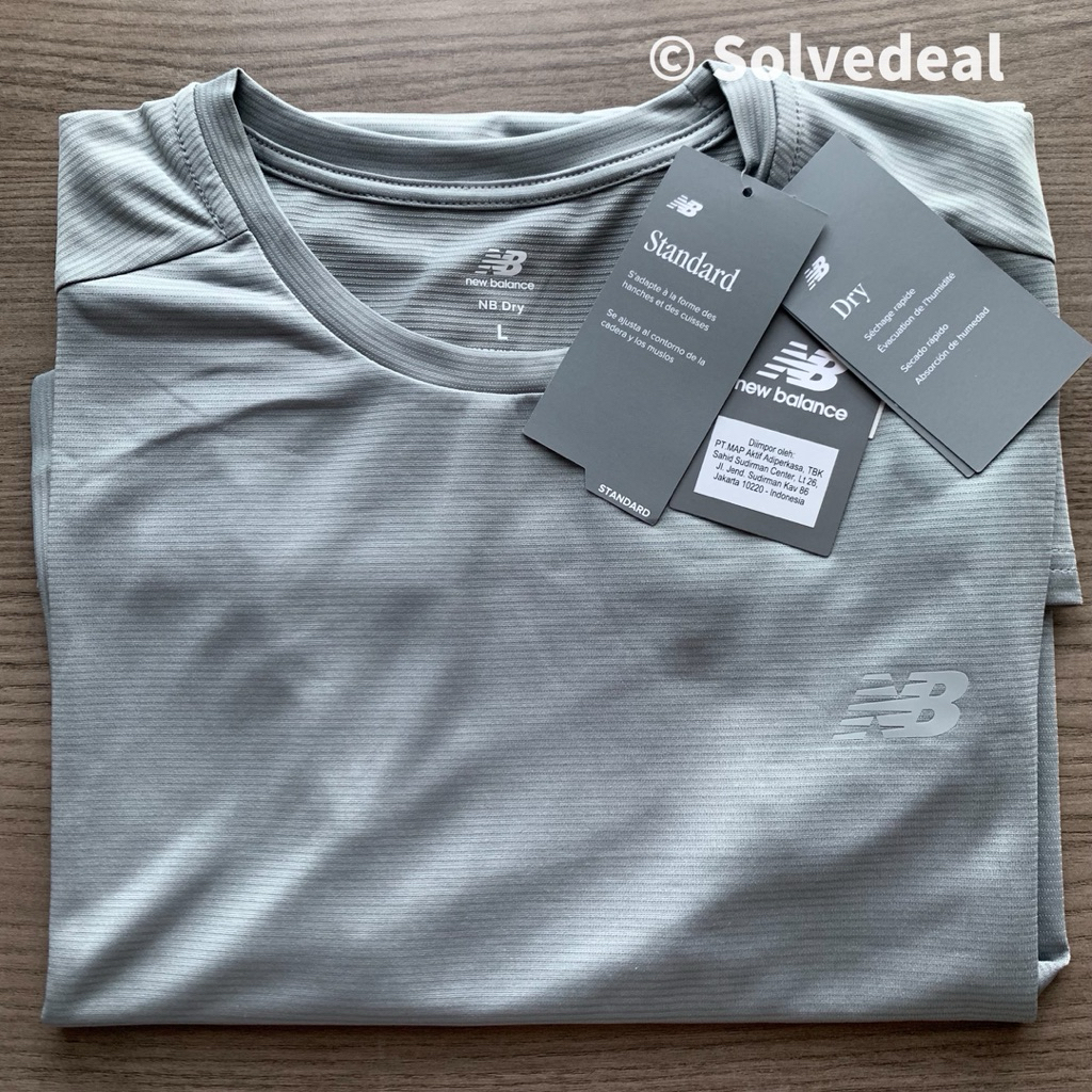 Kaos New Balance Sport Essentials Mens Tshirt Grey