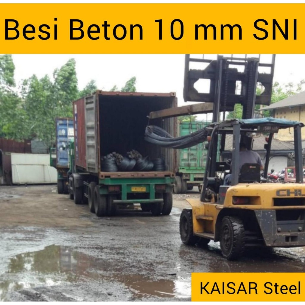 Besi Beton 10 mm polos SNI