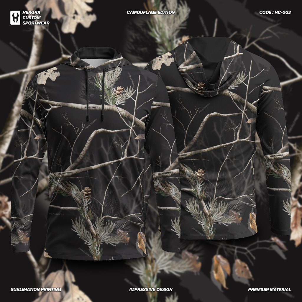 Baju Kamuflase Realtree AP Black