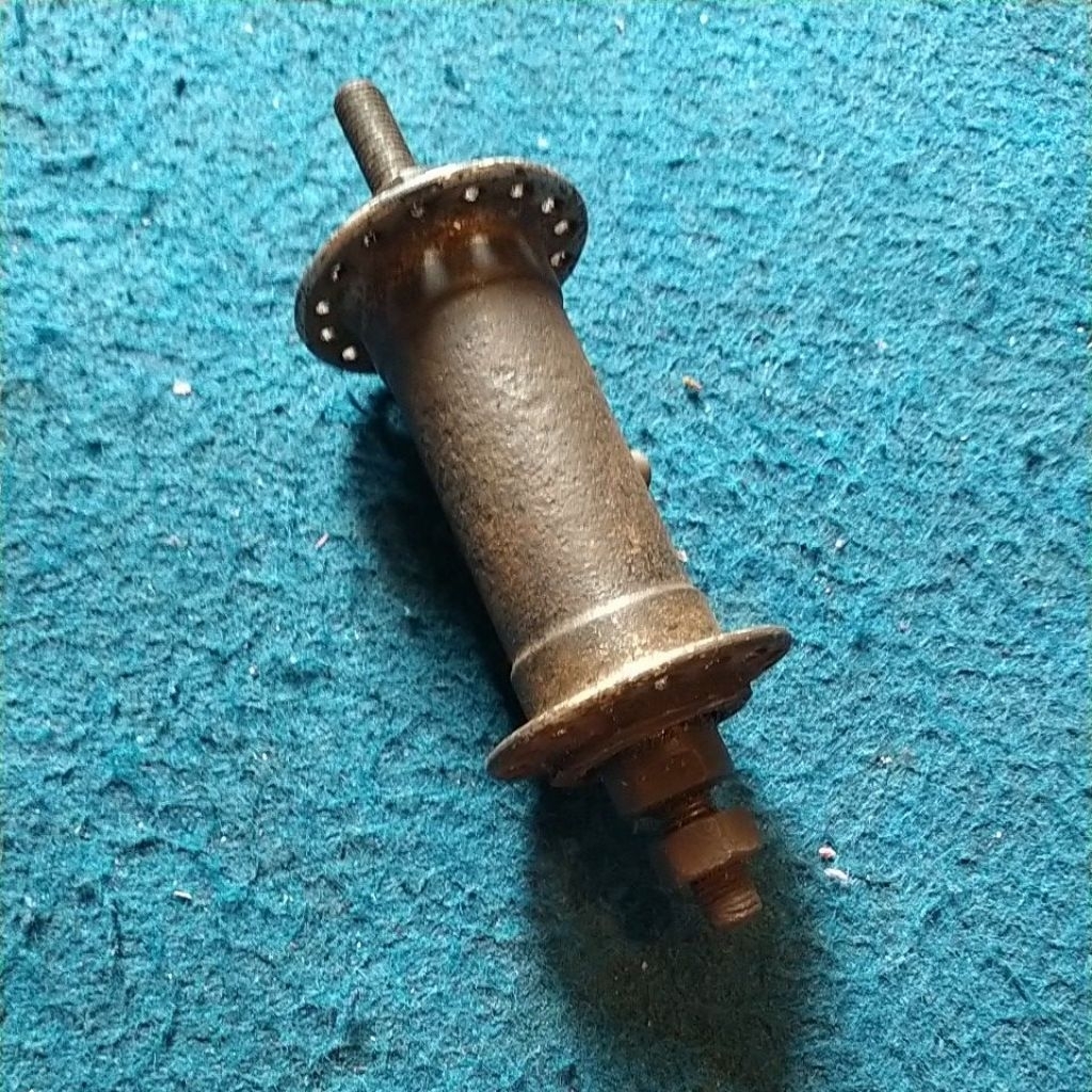 hub roda depan sepeda onthel tua