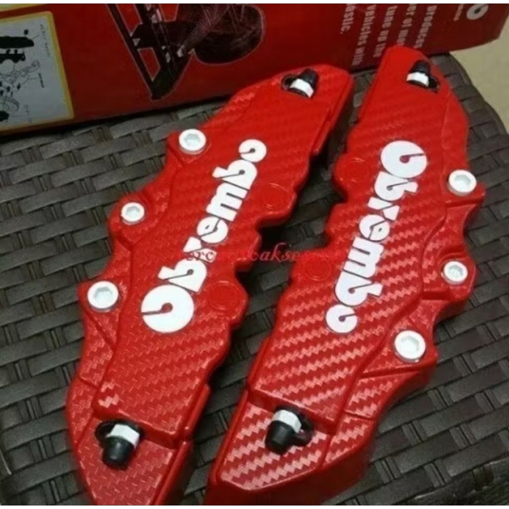 Cover Caliper Rem Mobil Cover Disk Brake mobil universal Bisa untuk mobil Jazz brio mobilio Avanza X