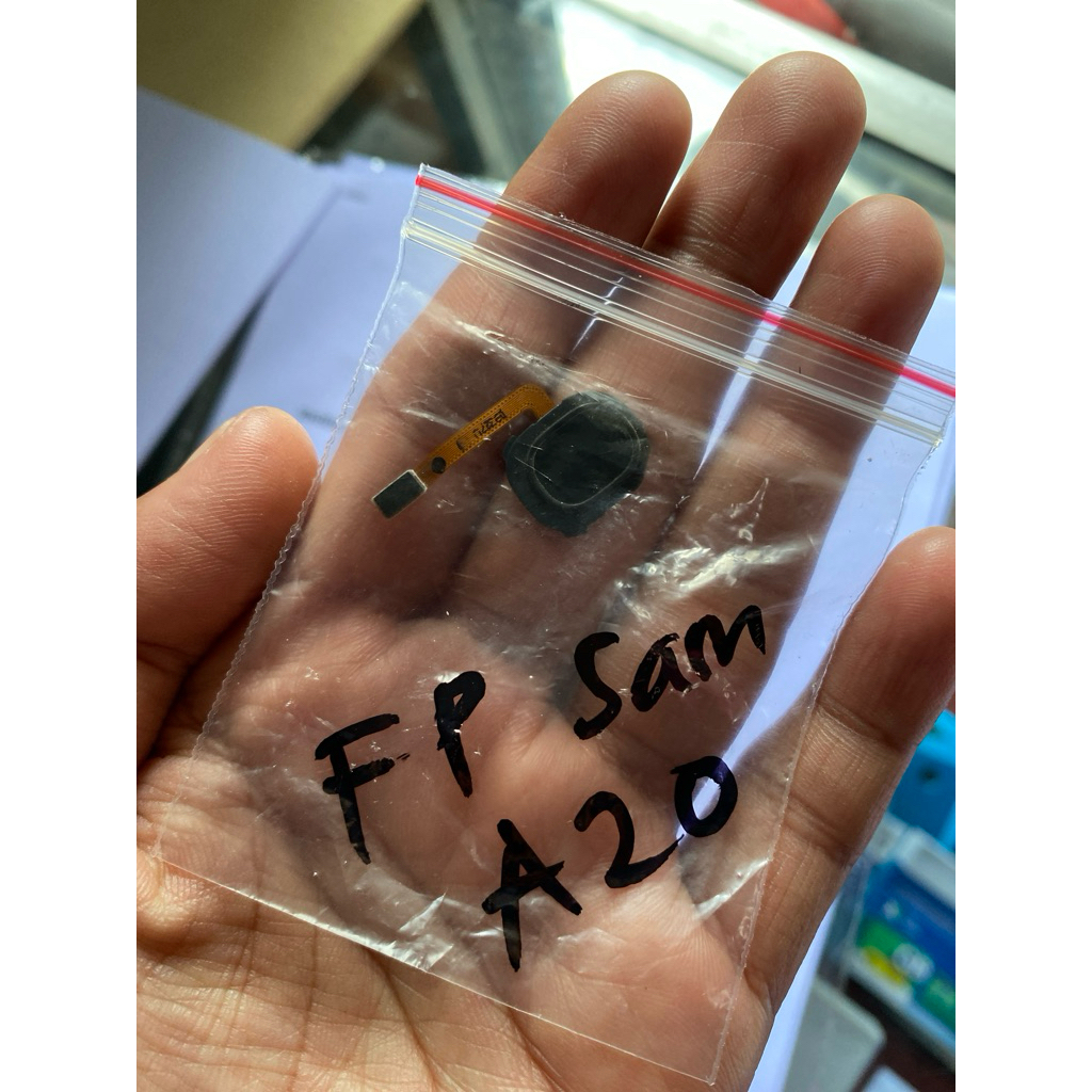 Fingerprint  Samsung A20 Original Copotan