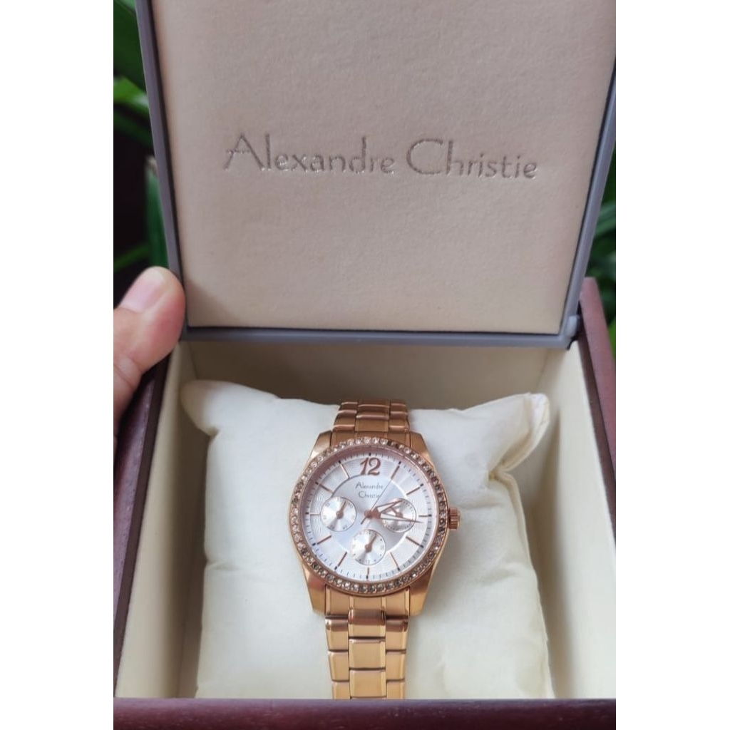 Jam Tangan Alexandre Christie Original Second Bekas
