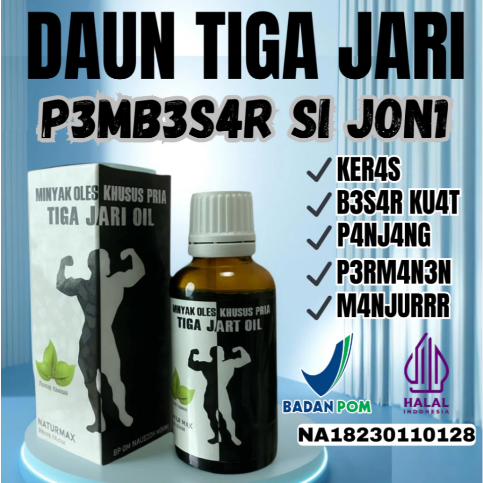 Daun Bungkus Tiga Jari Papua Original 100% Bpom