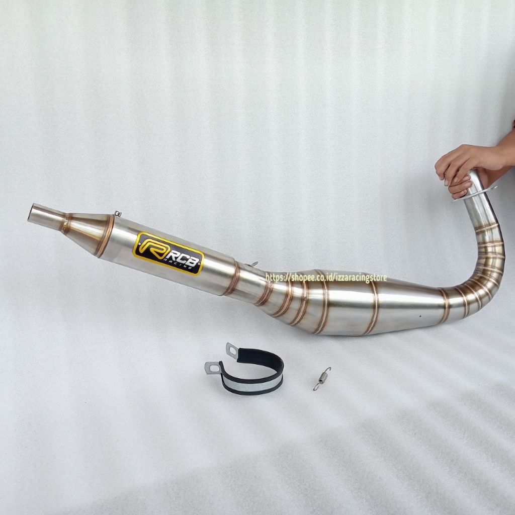 Knalpot RX KING RX Special Kolong Tello RCB FULL STAINLES