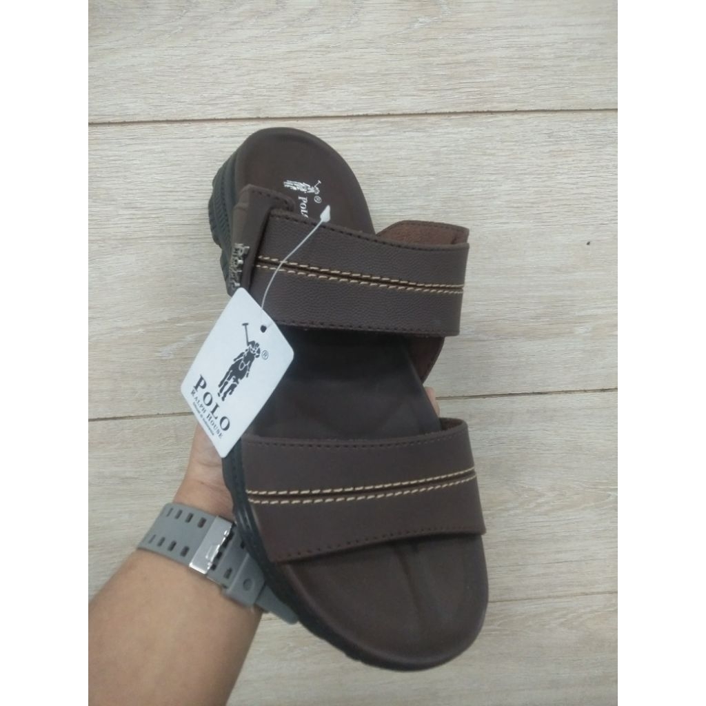 Sandal Pria Polo Ralph House Original Sendal Cowok