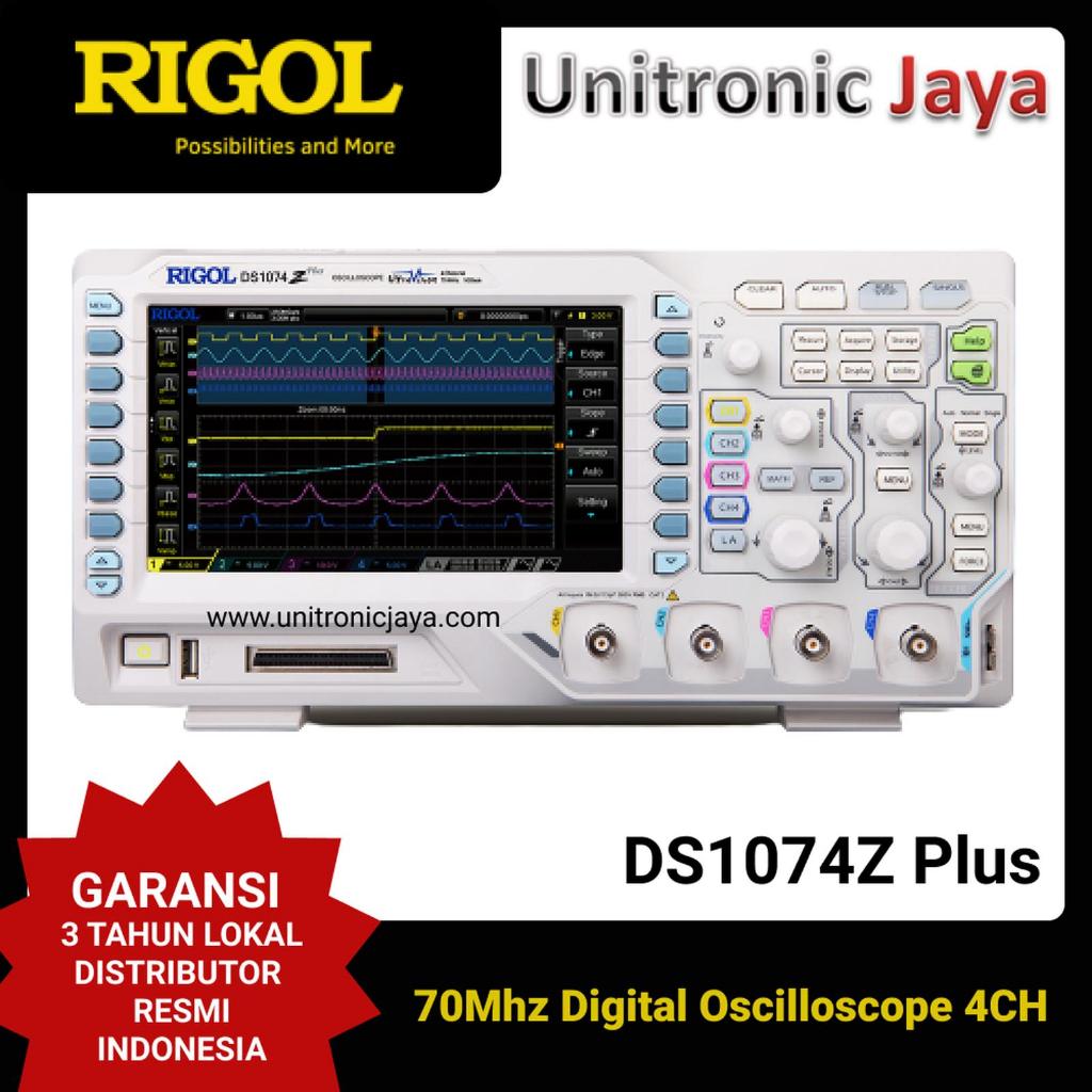 RIGOL DS1074Z 70Mhz Digital Oscilloscope 4CH