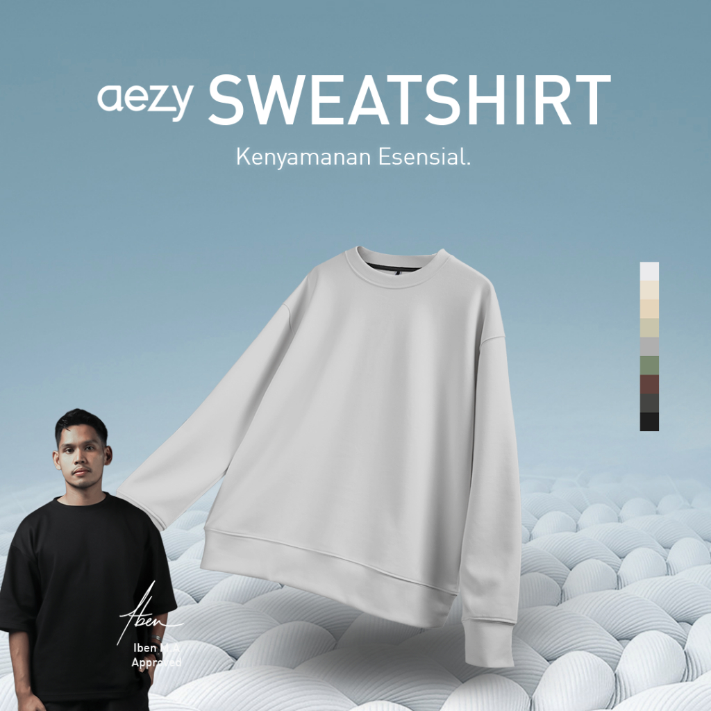 No Void Minds AEZY Sweatshirt | Steel