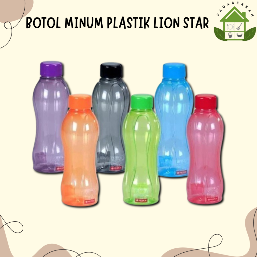 Botol Air Minum Lion Star Plastik Hydro Bottle Botol Minum Hydro Lion Star