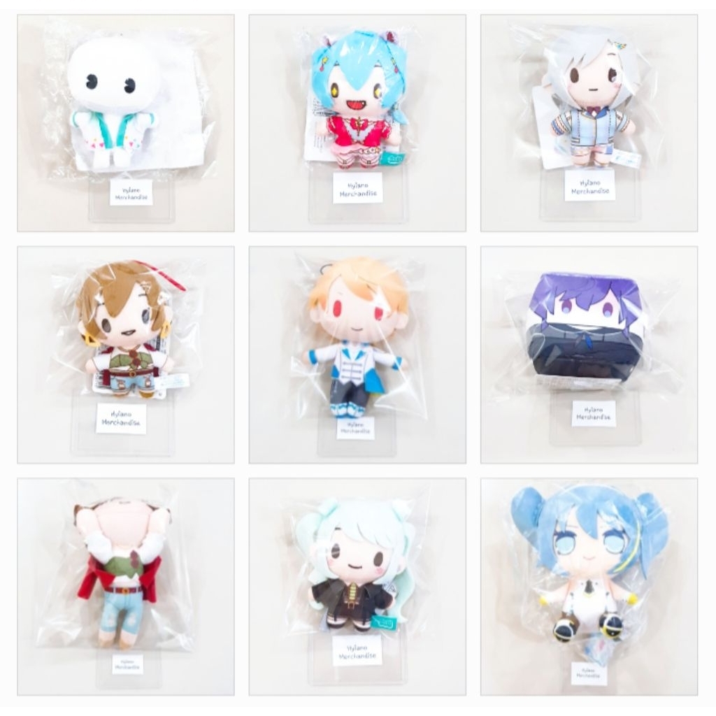 Project Sekai Nui Mascot Fuwapuchi, Big Kyurumaru, Square Nui, Nesoberi