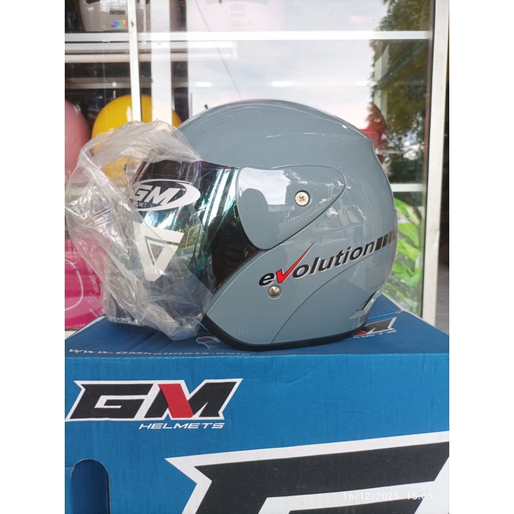 GM EVOLUTION-Helm Pria & Wanita-Helm Original