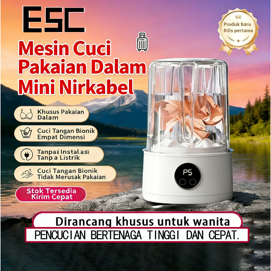 Pandaoma Mesin Cuci Mini Atro Mesin Cuci Sepatu Mesin Cuci Portable Kapasitas