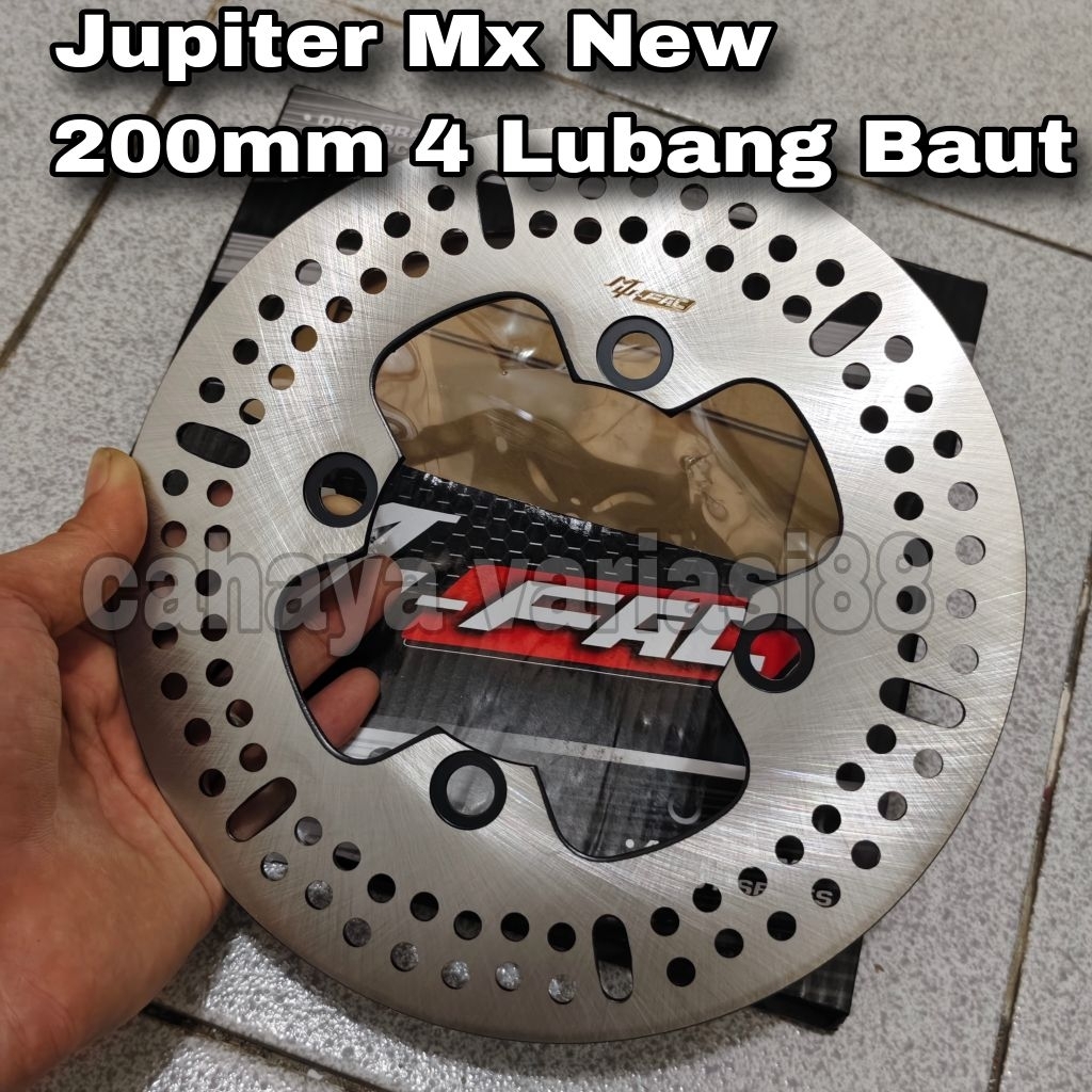 Disd Piringan Cakram Belakang Yamaha Jupiter Mx New Ukuran 200mm 4 Lubang Baut Piringan Cakram Jupit