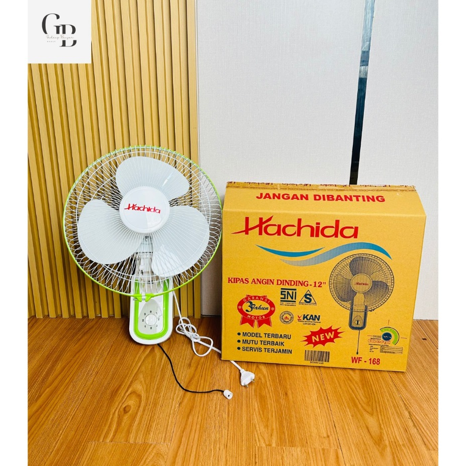 Kipas Angin Plastik Dinding Murah / Kipas Dinding Miyoshi / Kipas Hachida / Kipas Angin Advance