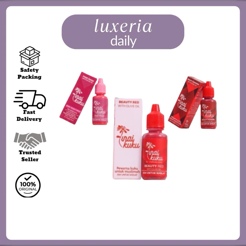 Inai Kuku Halal Beauty Red
