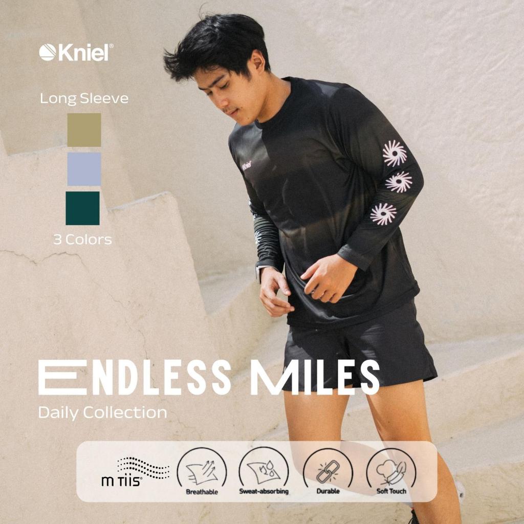 KNIEL Endless Miles Men Long Sleeve - Jersey Olahraga Kniel Daily Collection Pria