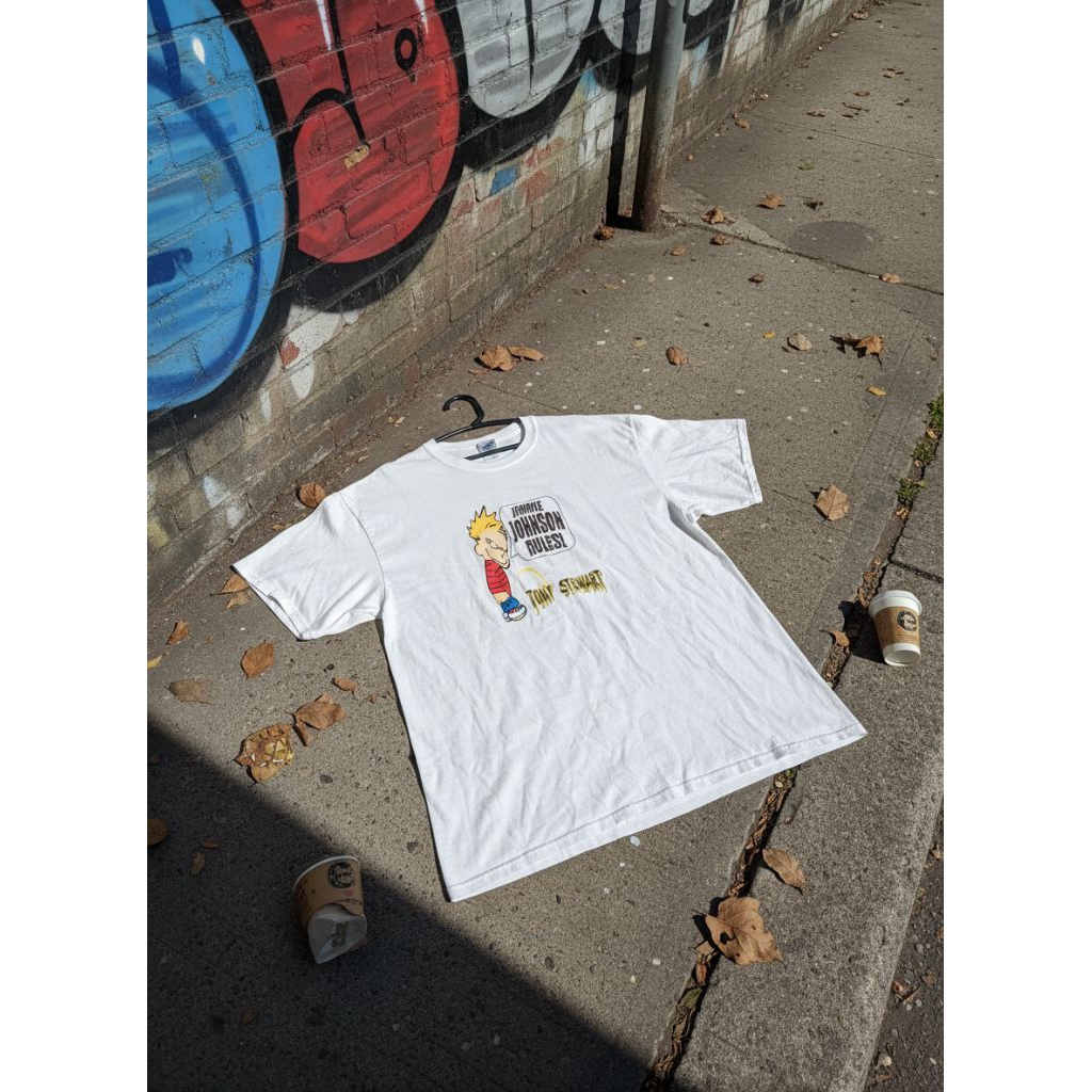 KAOS VINTAGE TONY STEWART - JIMMIE JOHNSON RULES / PRELOVED