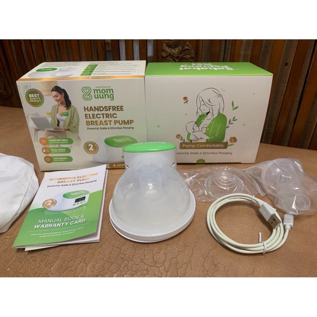 preloved pompa asi handsfree momuung