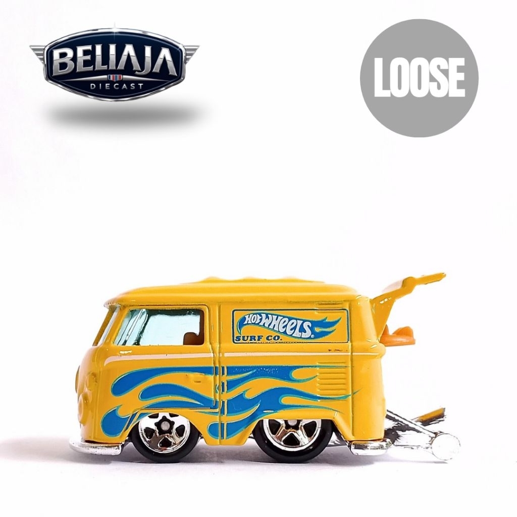 HOT WHEELS KOOL KOMBI YELLOW LOOSE