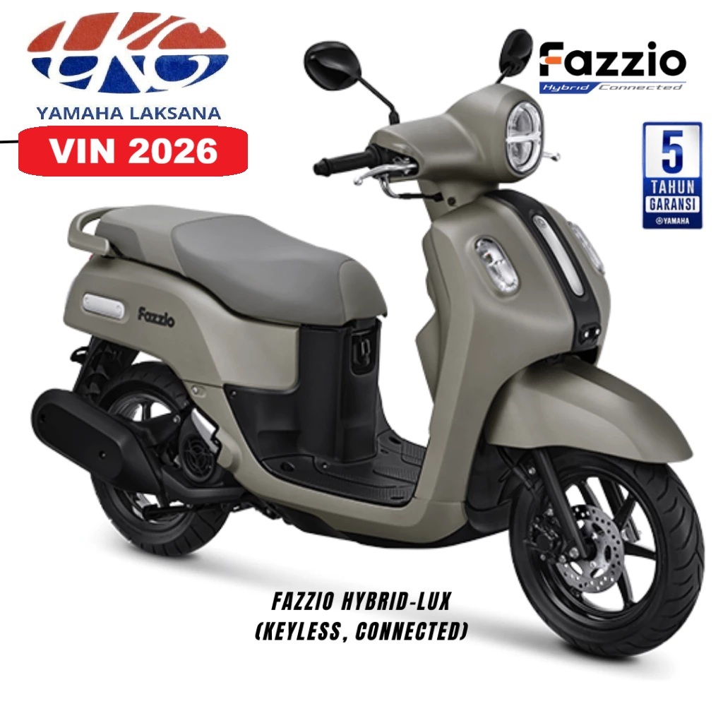 Sepeda Motor YAMAHA FAZZIO HYBRID LUX LINK 2