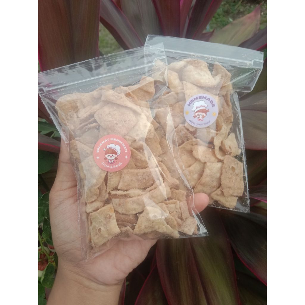 Keripik kebab Tortila halal / Cemilan 2000an