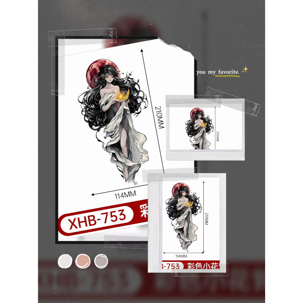 Tatoo Temporer Lengan / TEMPORARY TATOO (XHB)