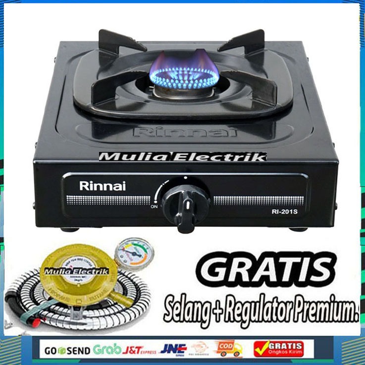 Kompor gas RINNAI RI 201 S 1 Tungku | Kompor Rinai 1 Tungku PROMO