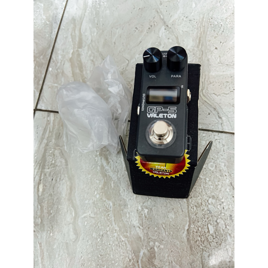 (Second) Valeton GP5 GP-5 Multi-FX Amp And IR Loader Mini Pedal effect guitar Mvave Chocolate plus