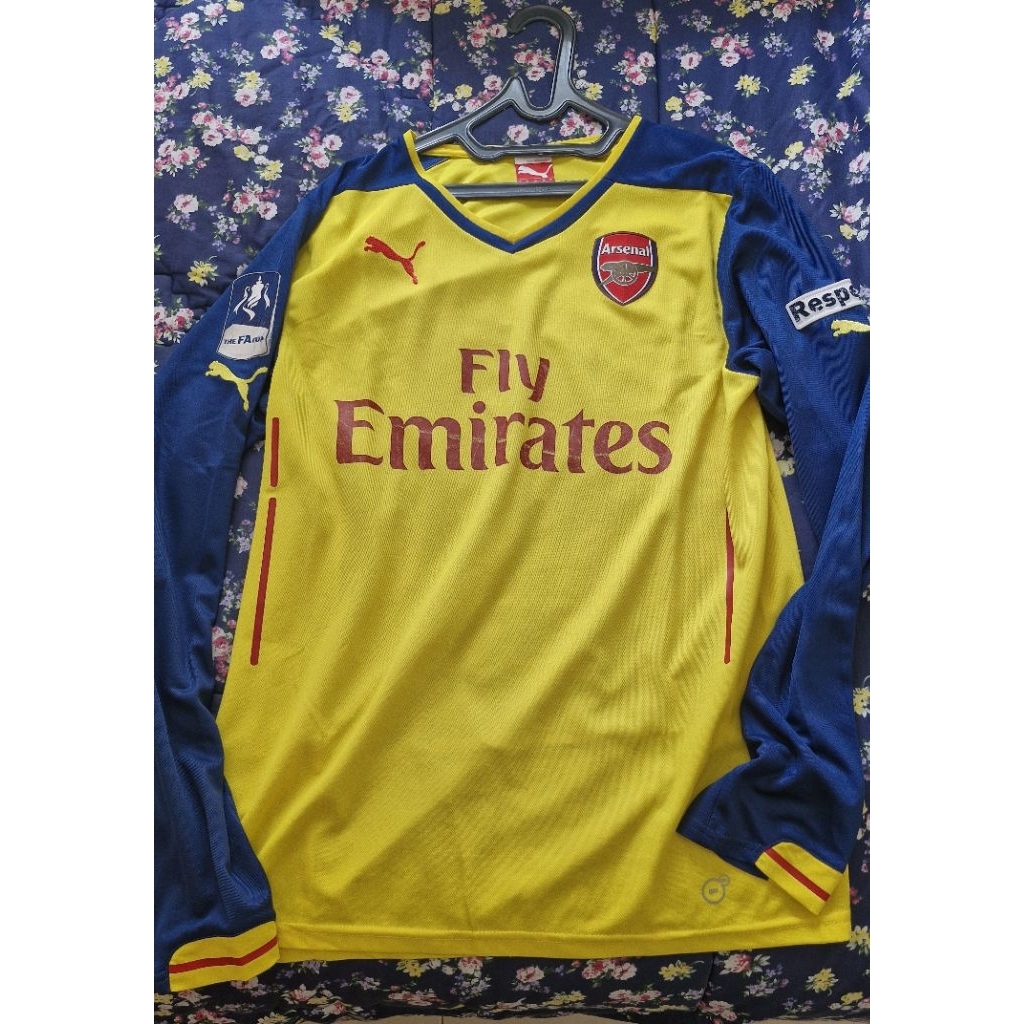 Jersey Arsenal Original LS 2014/15 FA Cup Size M
