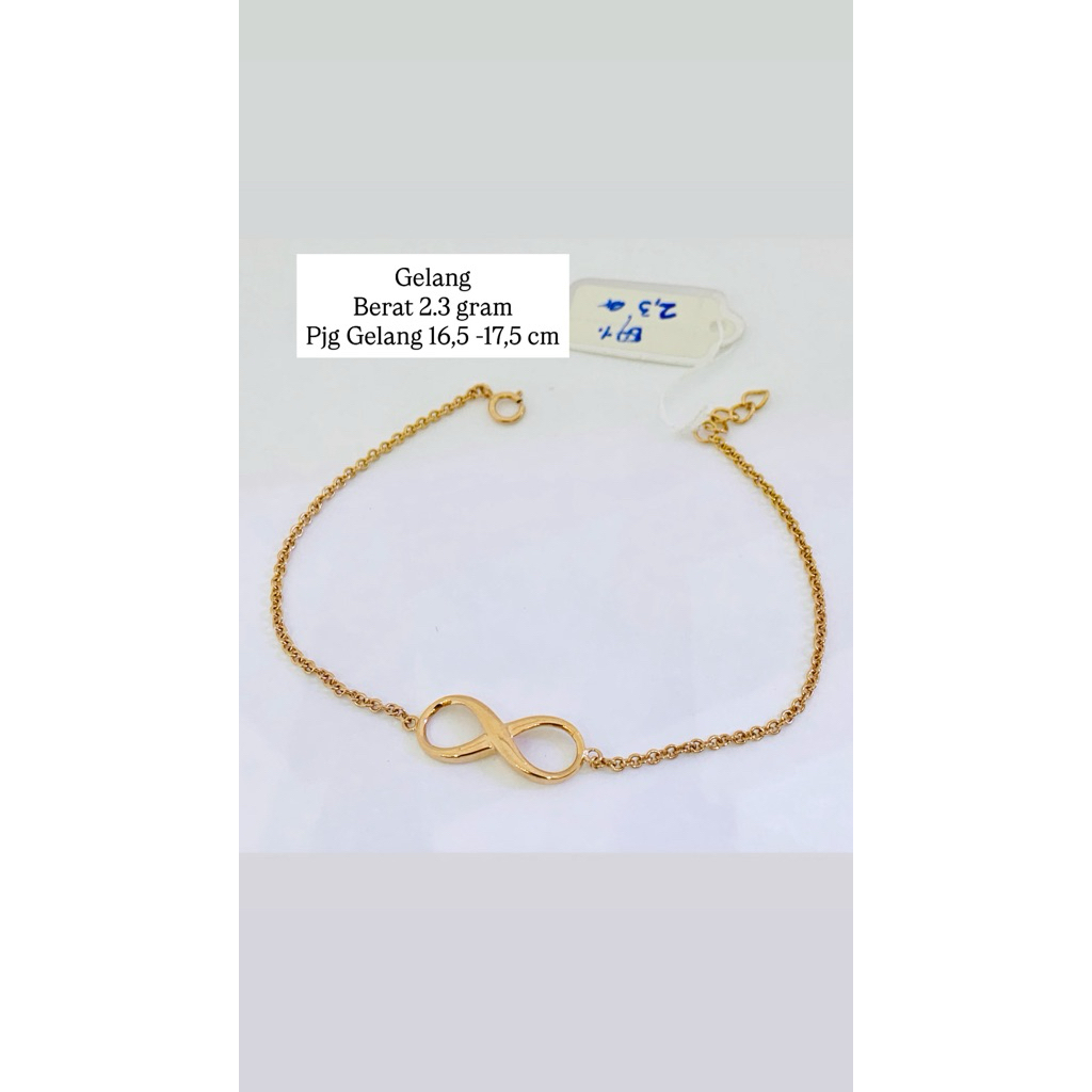 GELANG INFINITY 750%