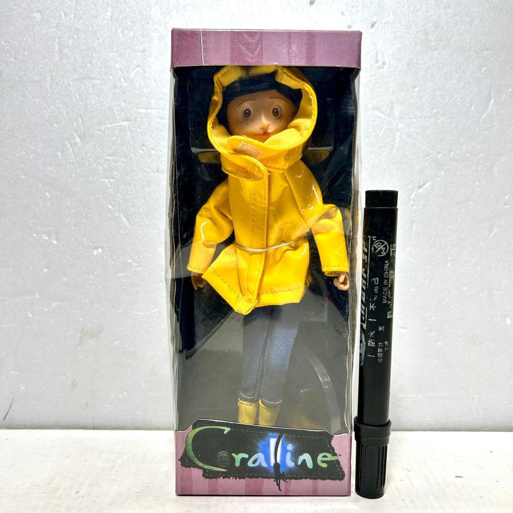 mainan coraline action figure series yellowtinggi sekitar 7 inchCWBNUeppDHSD#coraline #figure #itoys