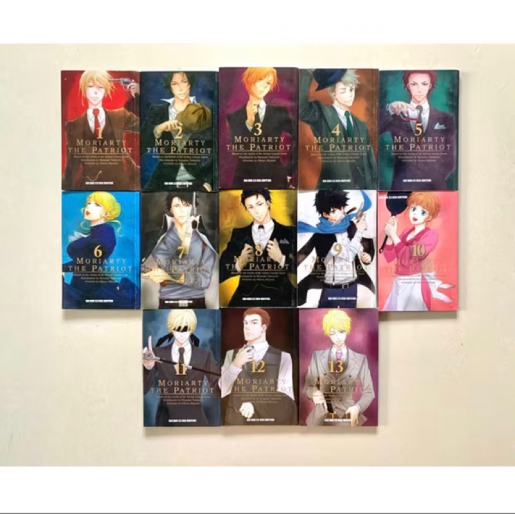 SET D - Komik Manga Moriarty The Patriot 1-10