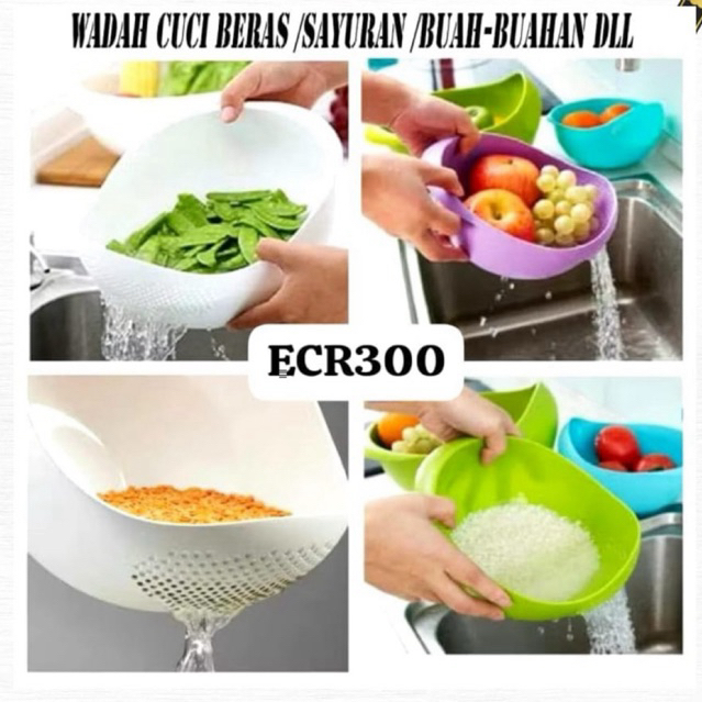 WADAH PENCUCI BERAS PLASTIK