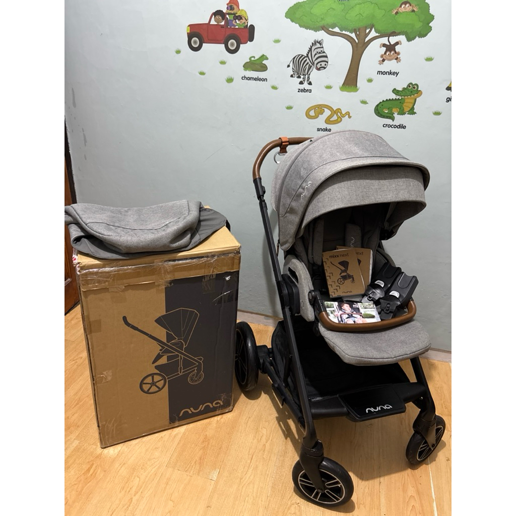 Stroller Nuna Mixx Next Granite preloved