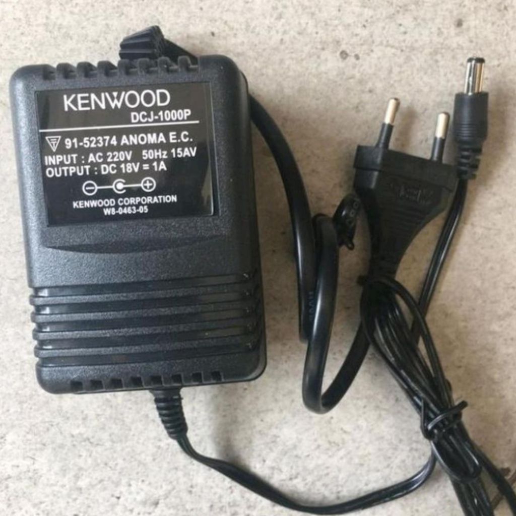 Adaptor Kenwood Adaptor Trafo 18V 1A