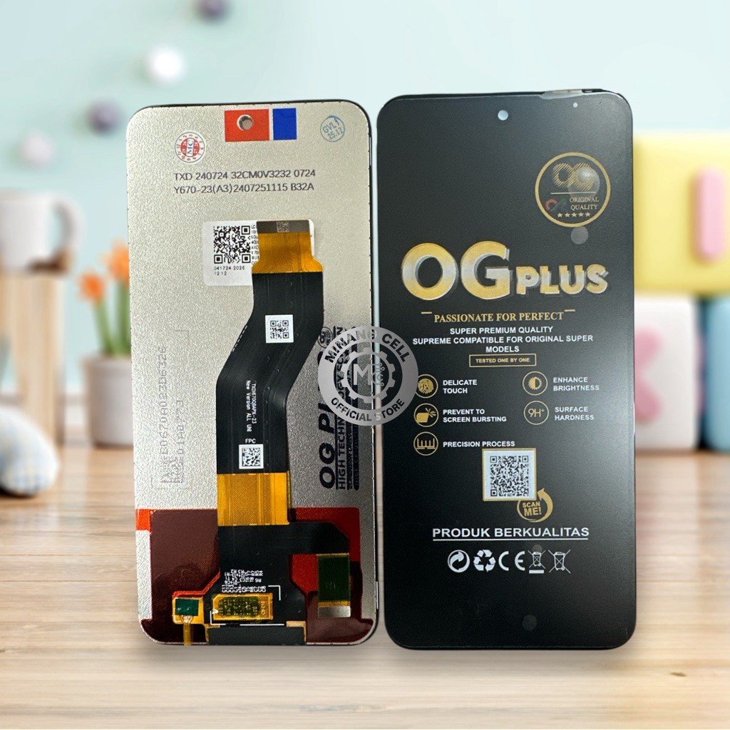 LCD FULLSET INFINIX SMART 10 /SMART 10 PLUS / NFC /X6725 /ITEL A95 5G /A671N /POWER 70 / P673L /POP 