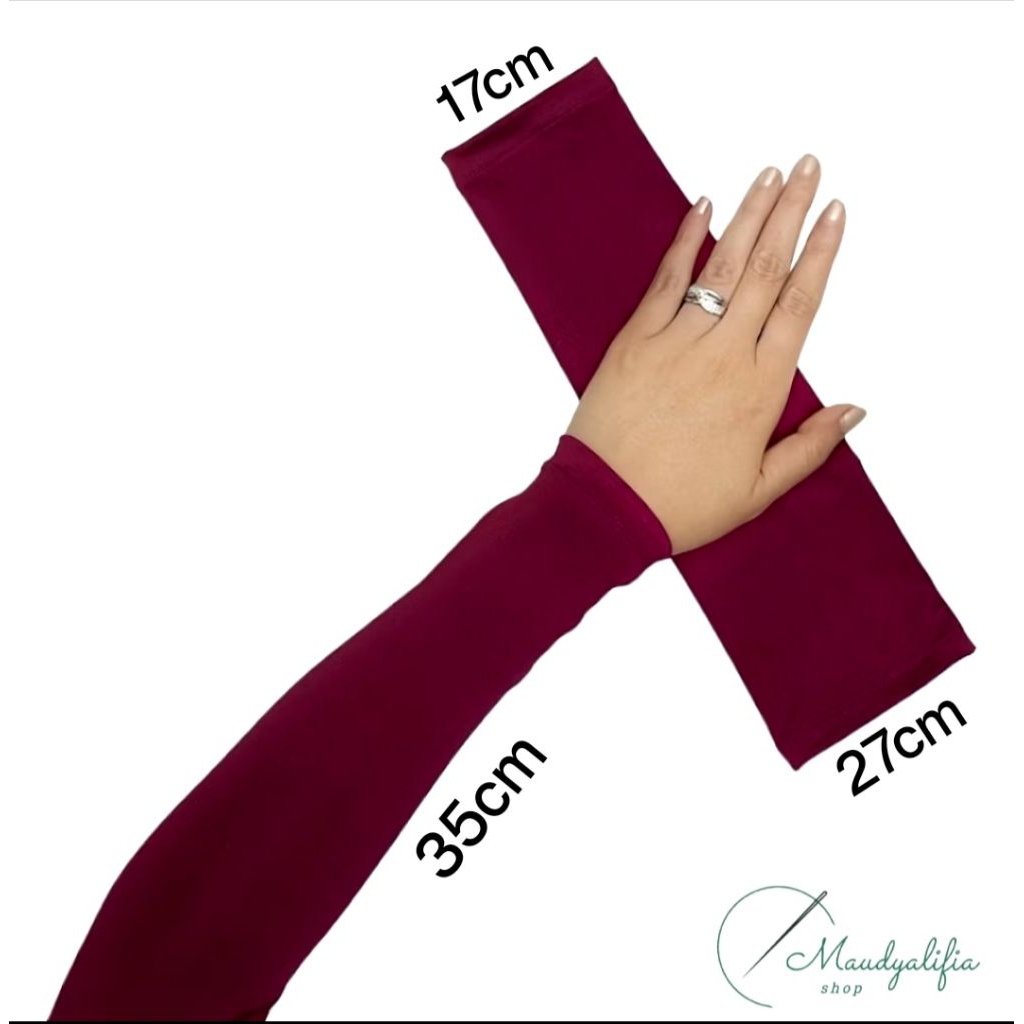 Handsock manset tangan polos / Manset muslimah / Manset tangan
