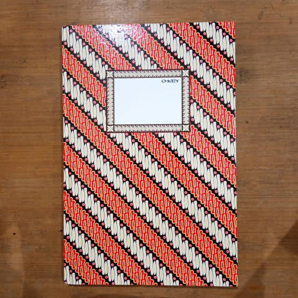 buku folio orange besar