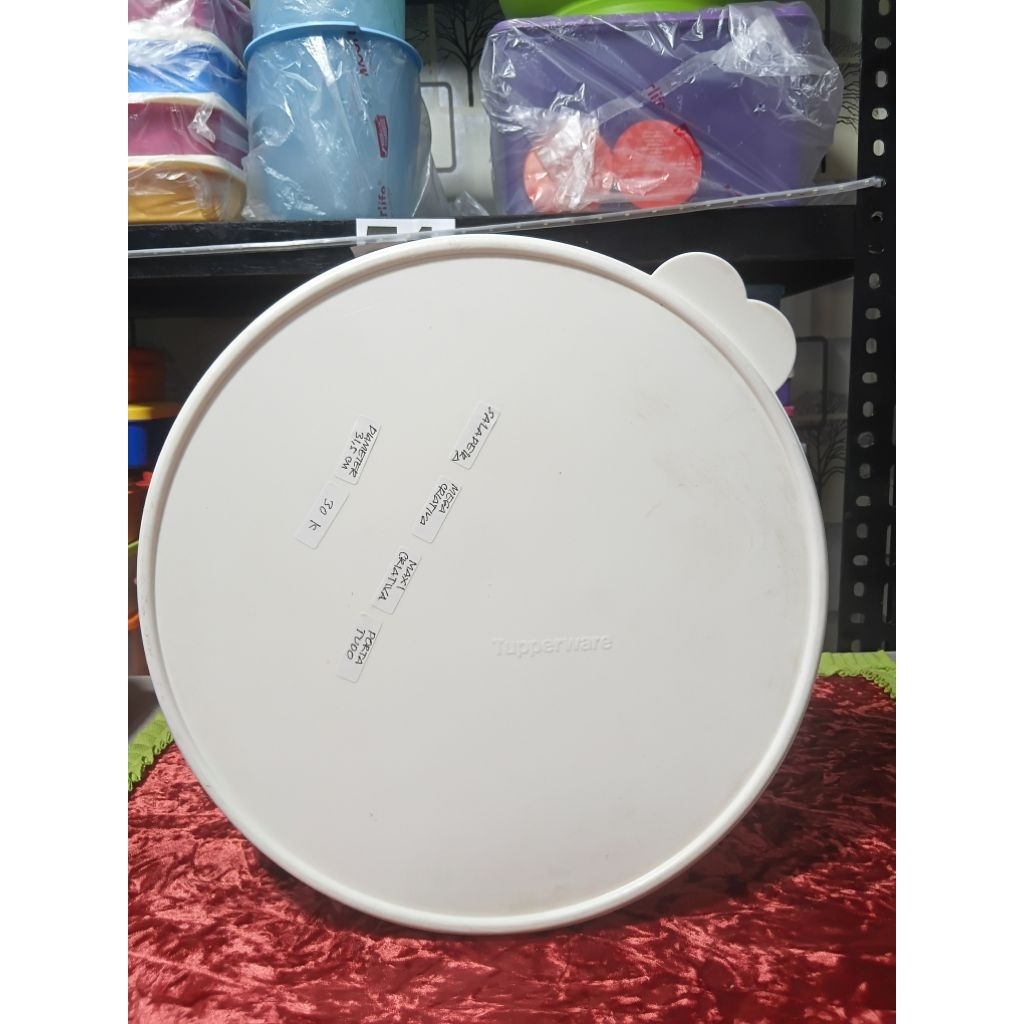tutup second mangkuk Tupperware Maxima/Maximilian Diameter 31,5 cm