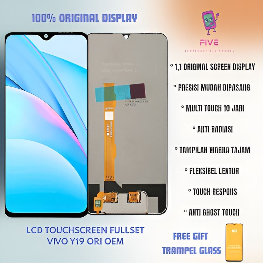 LCD TOUCHSCREEN FULLSET VIVO Y19 ORI OEM