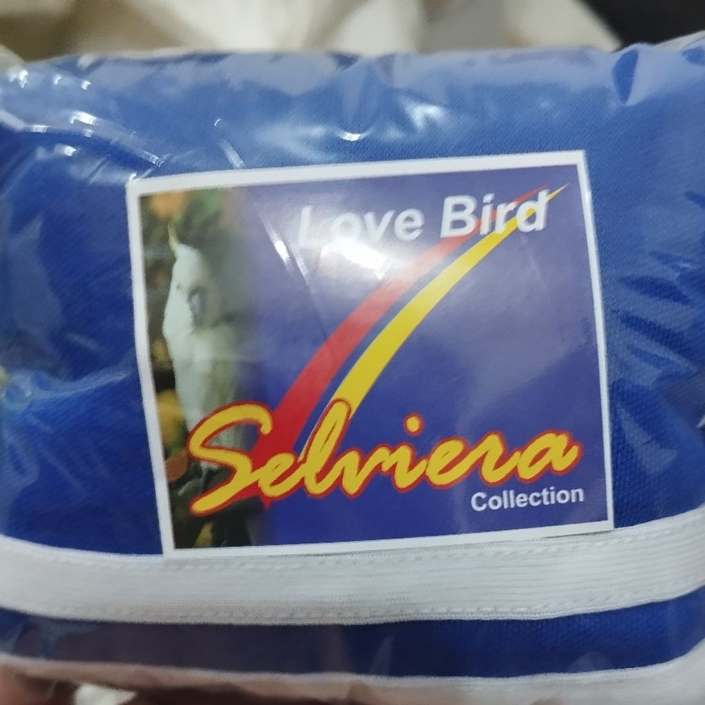 selimut  kurung burung love brid