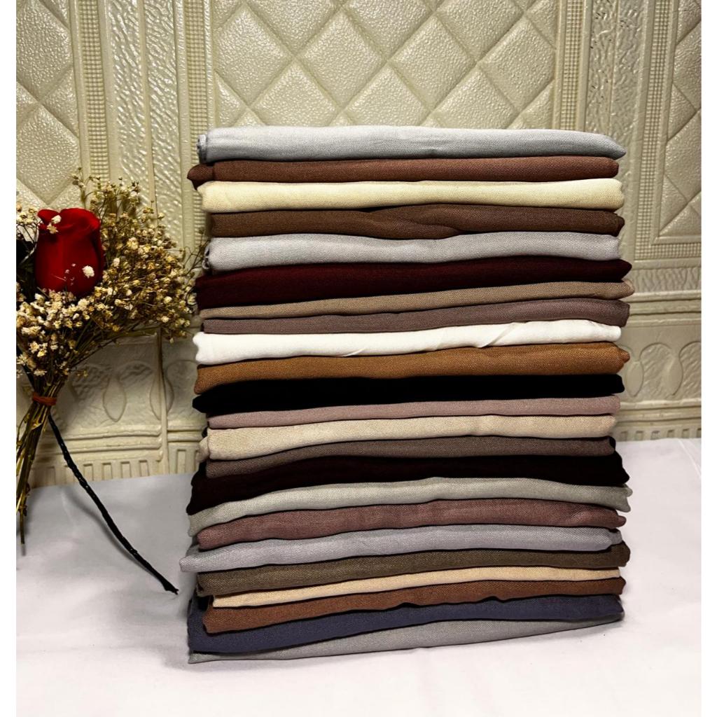 Pashmina Modal Viscose Bahan Premium || Hijab Pashmina Bahan Modal Viscose