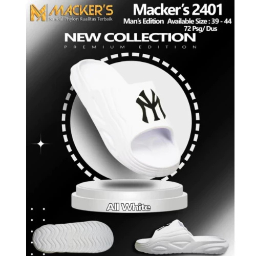 SANDAL SELOP PRIA Wanita KOREAN STYLE SENDAL SELOP DISTRO MACKERS 2401