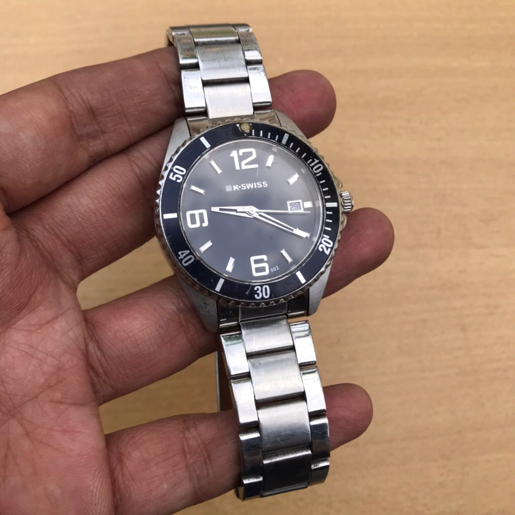 Jam K-Swiss Model Diver Original Nyala Normal