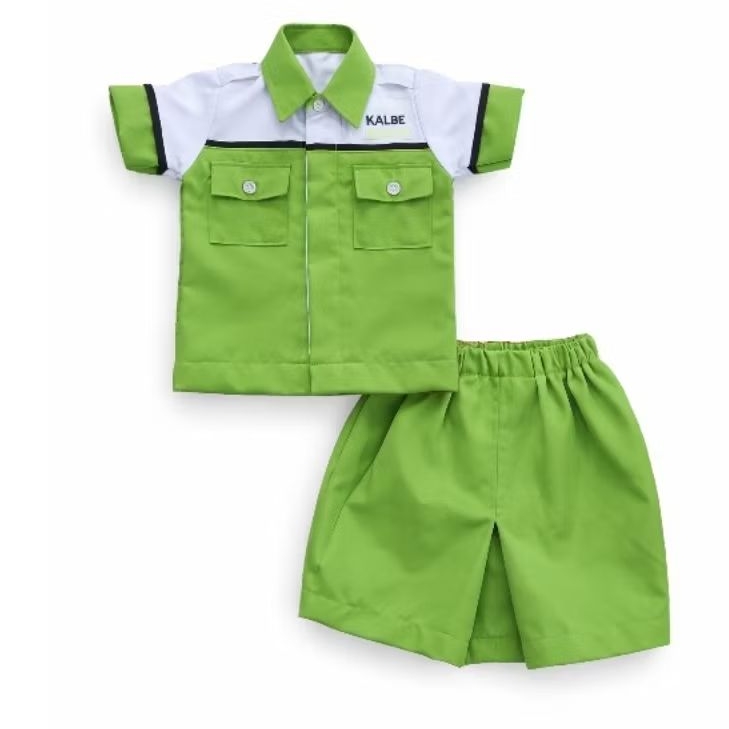 Setelan Seragam Kalbe/Seragam Apoteker/Seragam Kerja/Baju Dinas