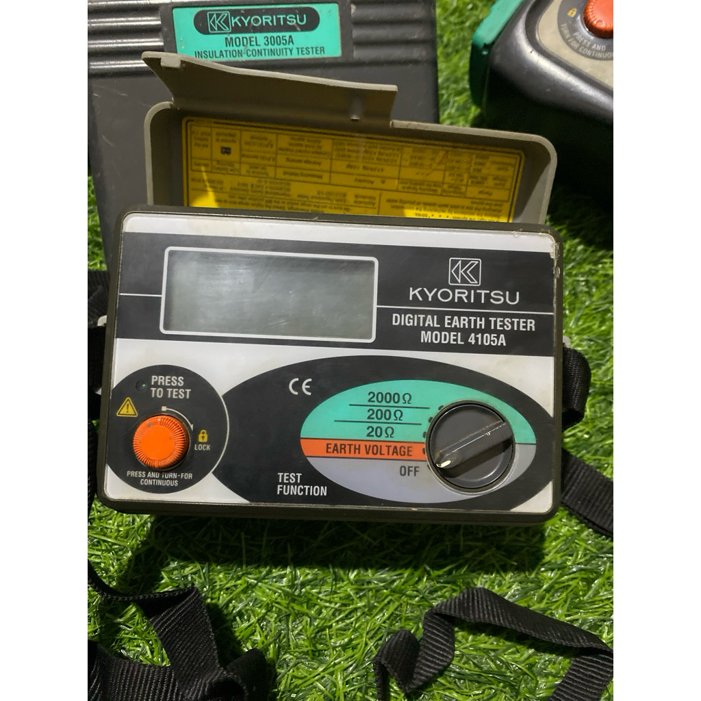 Kyoritsu digital earth tester
